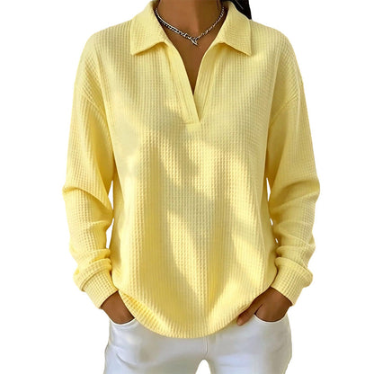 MELINE™ | Strickoberteil mit V-Ausschnitt