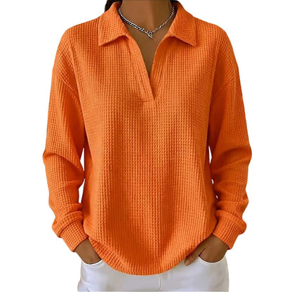 MELINE™ | Strickoberteil mit V-Ausschnitt