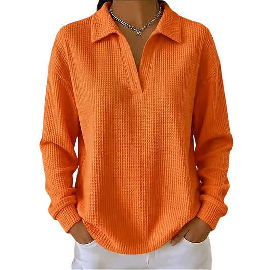 MELINE™ | Strickoberteil mit V-Ausschnitt