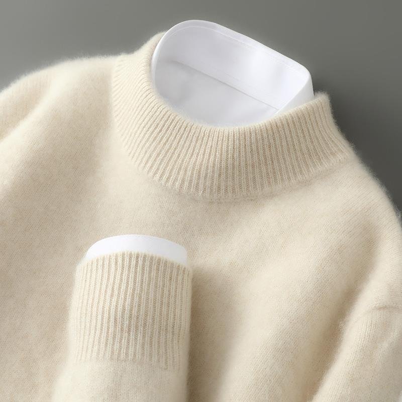 BERLIN™ | Kaschmirpullover mit Stehkragen