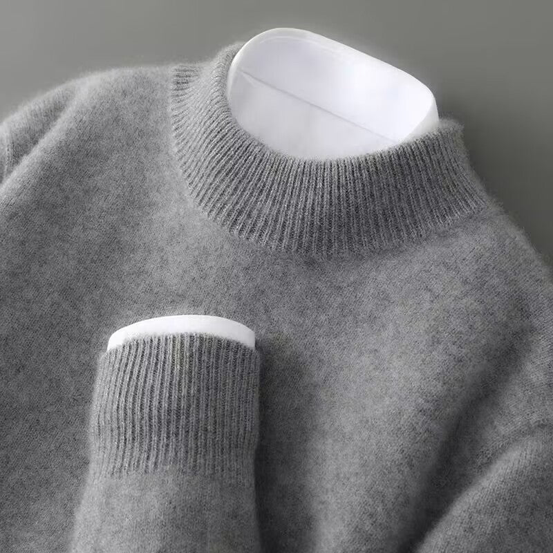 BERLIN™ | Kaschmirpullover mit Stehkragen