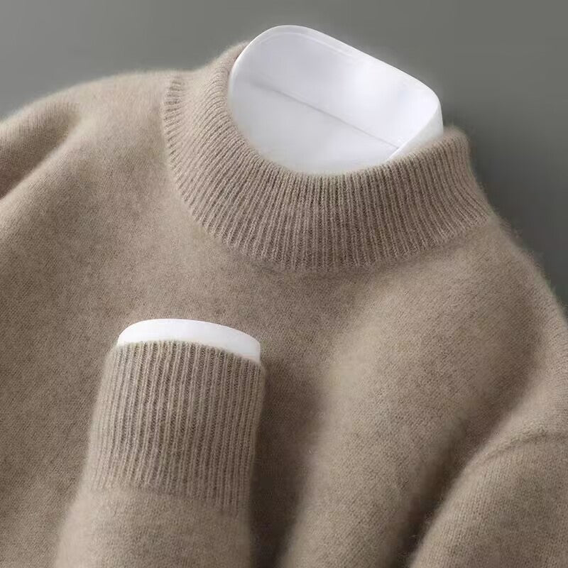 BERLIN™ | Kaschmirpullover mit Stehkragen