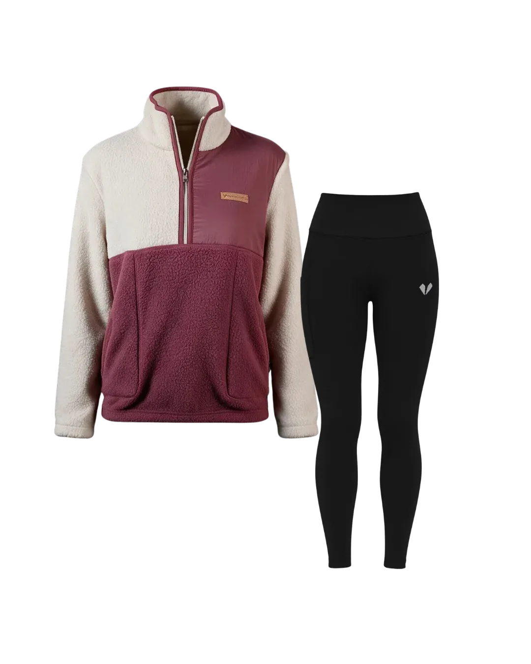 NOREA™ | Sherpa Half-Zip & Leggings