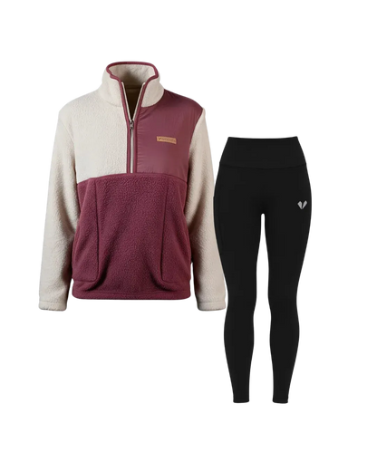 NOREA™ | Sherpa Half-Zip & Leggings