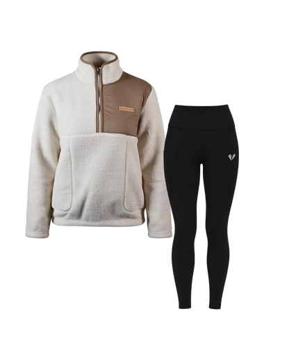 NOREA™ | Sherpa Half-Zip & Leggings