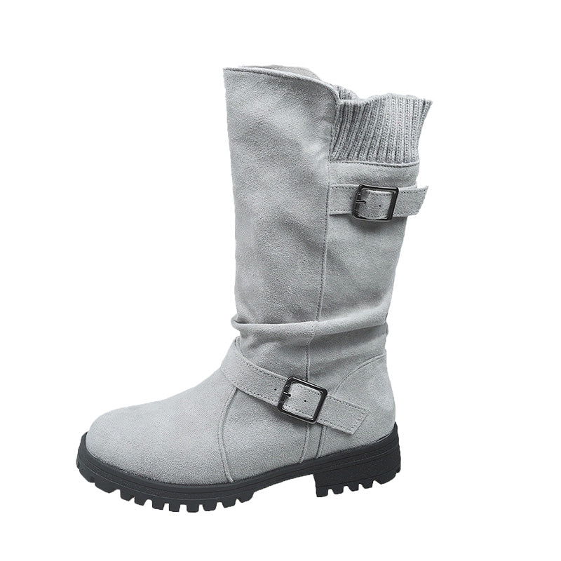 BRISENA™ | Lässige Damen-Wadenstiefel