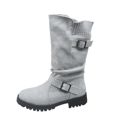 BRISENA™ | Lässige Damen-Wadenstiefel
