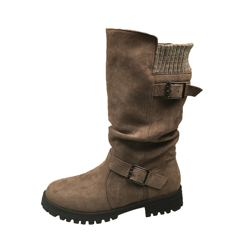 BRISENA™ | Lässige Damen-Wadenstiefel
