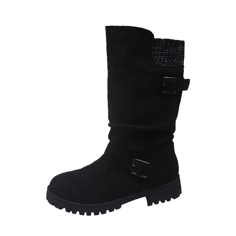 BRISENA™ | Lässige Damen-Wadenstiefel